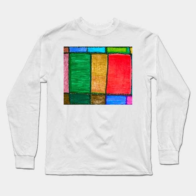 Whirl Long Sleeve T-Shirt by PodmenikArt